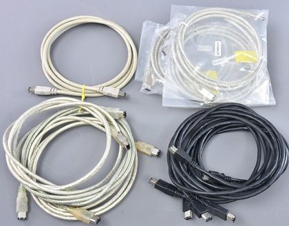various-Assorted firewire cables (Genesis)